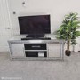 Mirrored Crushed Diamond TV Unit - TV's up to 65" - Jade Boutique
