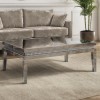 Large Rectangular Glass Coffee Table - Jade Boutique