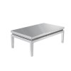 Large Rectangular Glass Coffee Table - Jade Boutique