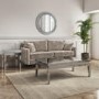 Large Rectangular Mirrored Coffee Table - Jade Boutique