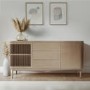 Large Light Oak Sideboard with Drawers - Jarel