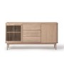 Large Light Oak Sideboard with Drawers - Jarel