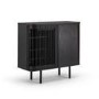 Black Oak Drinks Cabinet -  Jarel