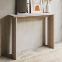 A2/JAR015A ALMOST PERFECT - Slim & Narrow Light Oak Console Table - Jarel