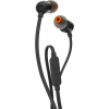 JBL T110 Wired In-Ear Headphones - Black