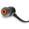 JBL T110 Wired In-Ear Headphones - Black