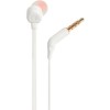JBL T110 Wired In-Ear Headphones - White