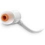 JBL T160 in-Ear Headphones with Mic White