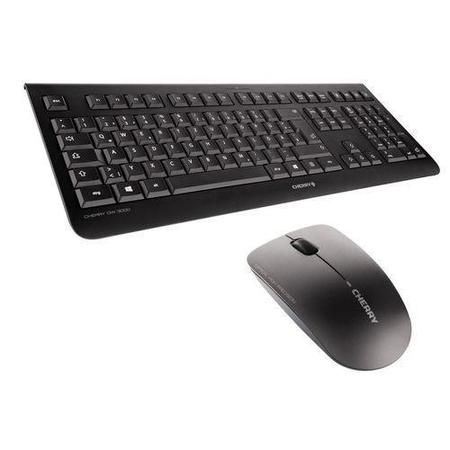 CHERRY KC 1000 Wired USB Keyboard Pale Grey