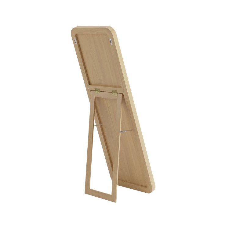 Light Wood Freestanding Full-Length Mirror - Jude 