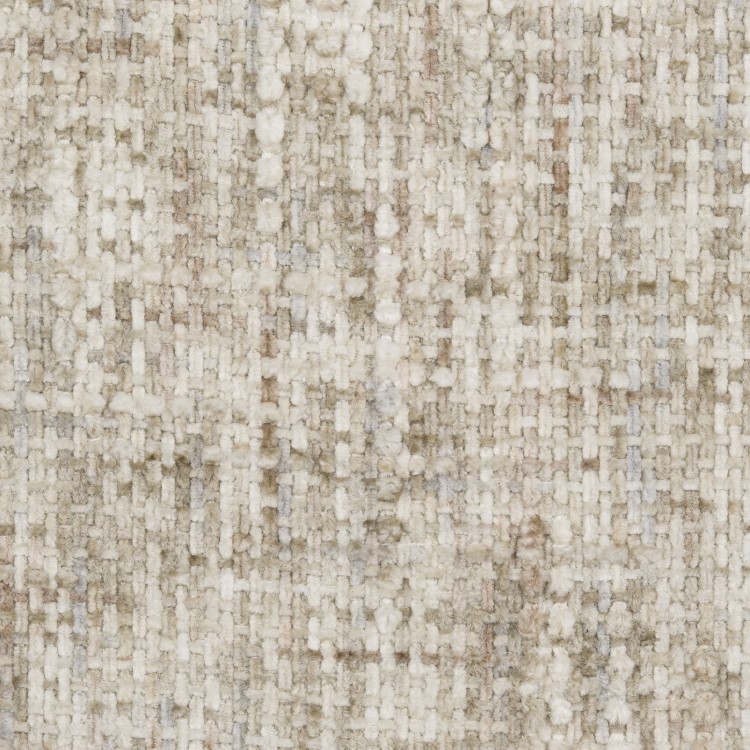 Beige Textured Fabric Curved Armchair - Jordyn