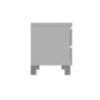 Jenson Grey High Gloss 2 Drawer Bedside Drawers