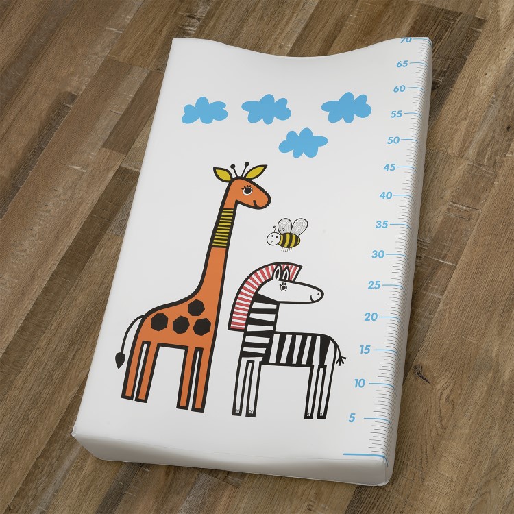 GRADE A1 - Babyway Baby Changing Mat in Safari Wedge Design by Jane Foster