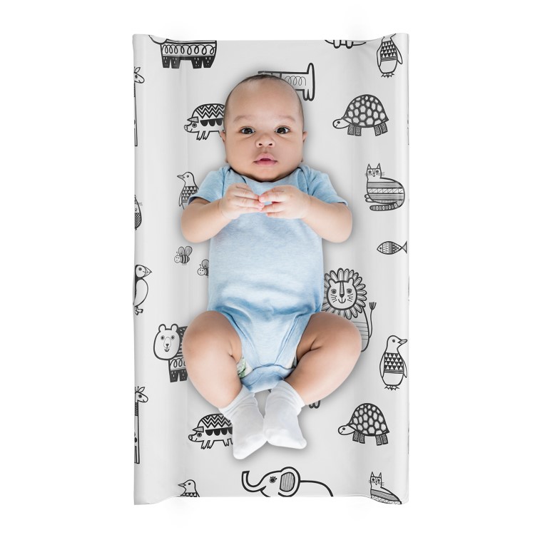 GRADE A1 - Babyway Baby Changing Mat in Animal Wedge Design by Jane Foster