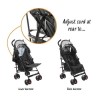 Lightweight Stroller with Raincover &amp; Cup Holder in Animal Design by Jane Foster