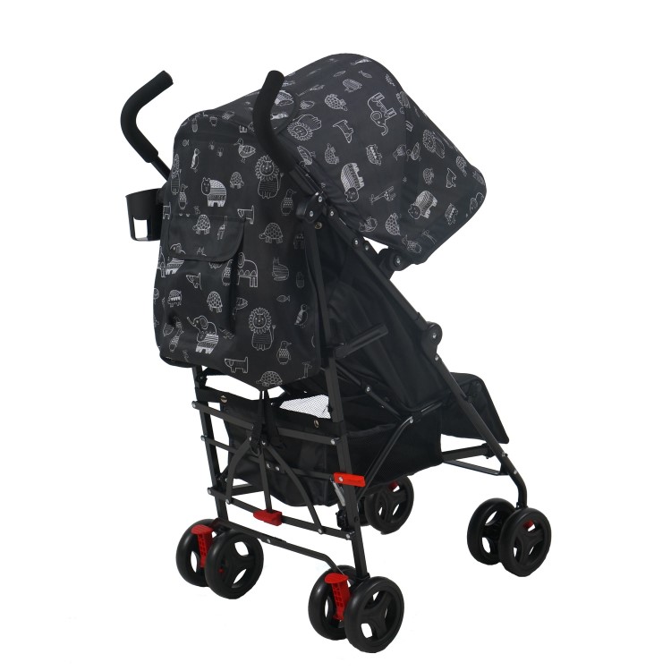 Babyway Lightweight Stroller with Raincover & Cup Holder in Animal Design by Jane Foster