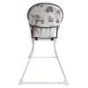 GRADE A1 - Baby High Chair with Animal Print Padded Seat by Jane Foster