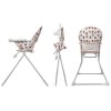 GRADE A1 - Baby High Chair with Hedgehog Print Padded Seat by Jane Foster