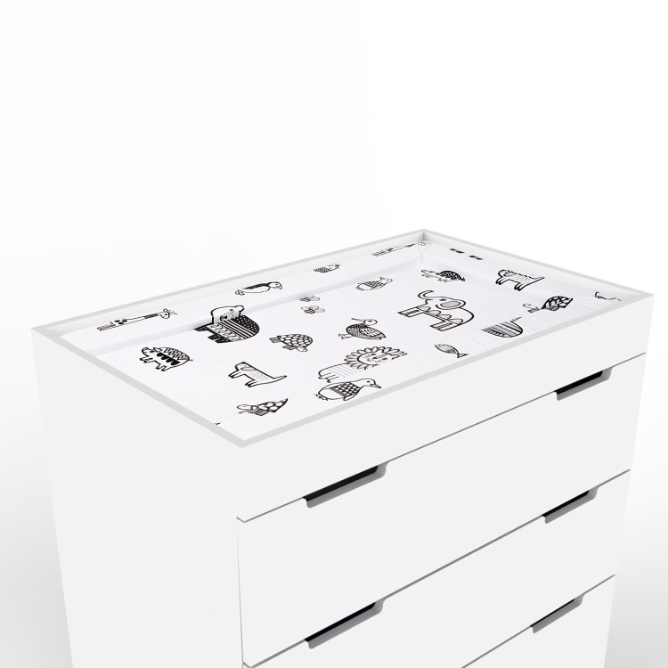 GRADE A1 - Baby Changing Mat with Unisex Animal Design by Jane Foster