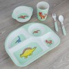 5-piece Kids Tableware Set in Dinosaur Design by Jane Foster