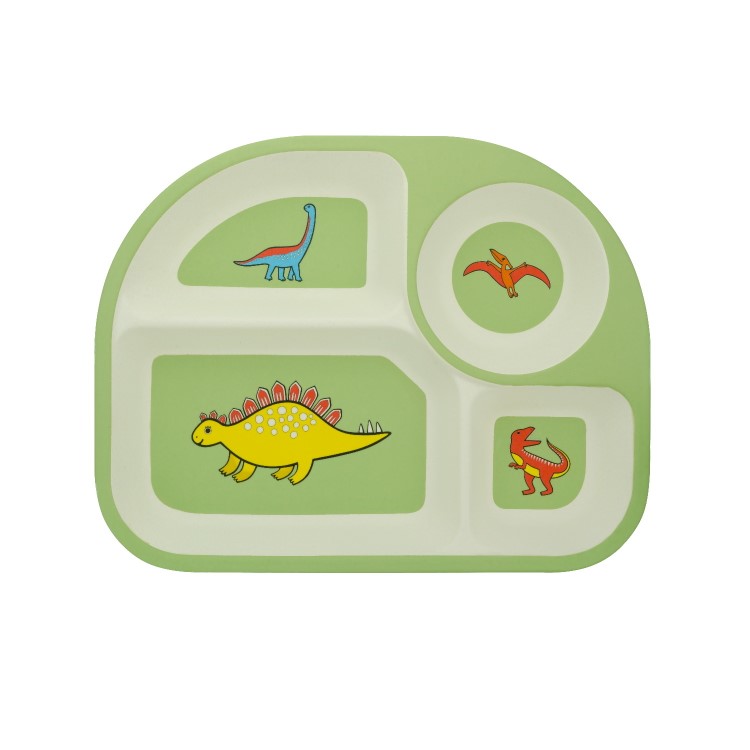 GRADE A1 - 5-piece Kids Tableware Set in Dinosaur Design by Jane Foster