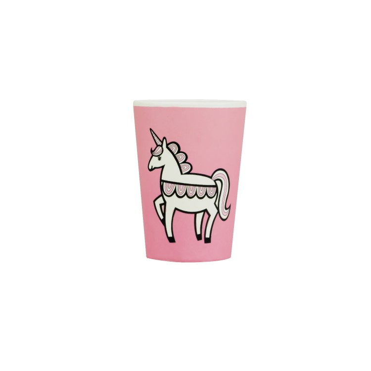 5-piece Kids Tableware Set in Unicorn + Princess Design by Jane Foster