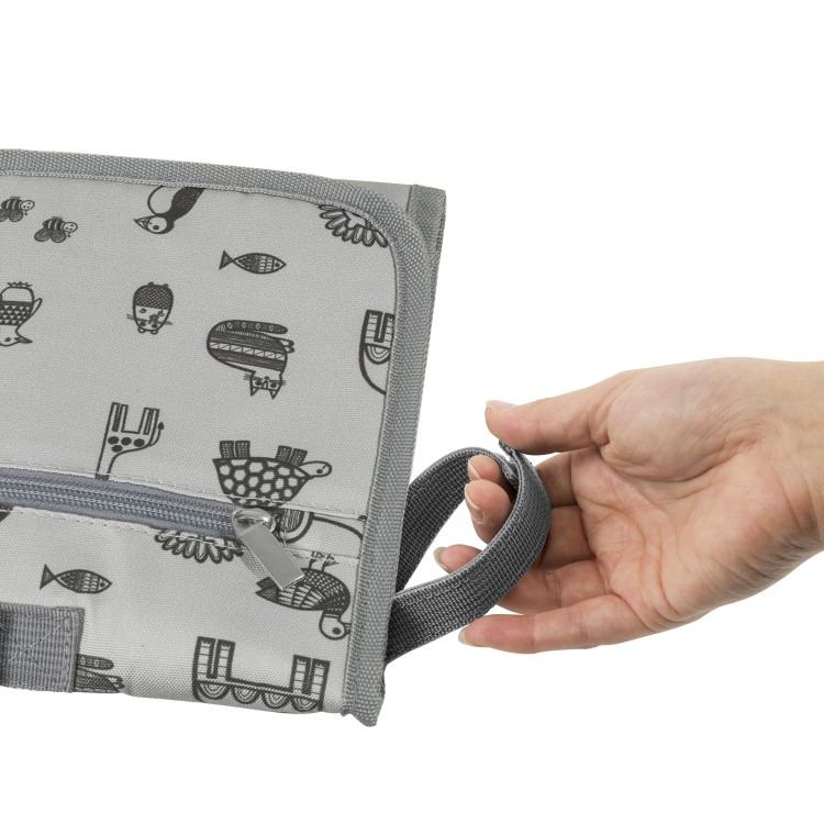 Babyway Travel Changing Mat with Unisex Animal Design by Jane Foster