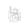 Refurbished Elica JIGSAW_COL_WH Jigsaw Angled 80cm Chimney Hood