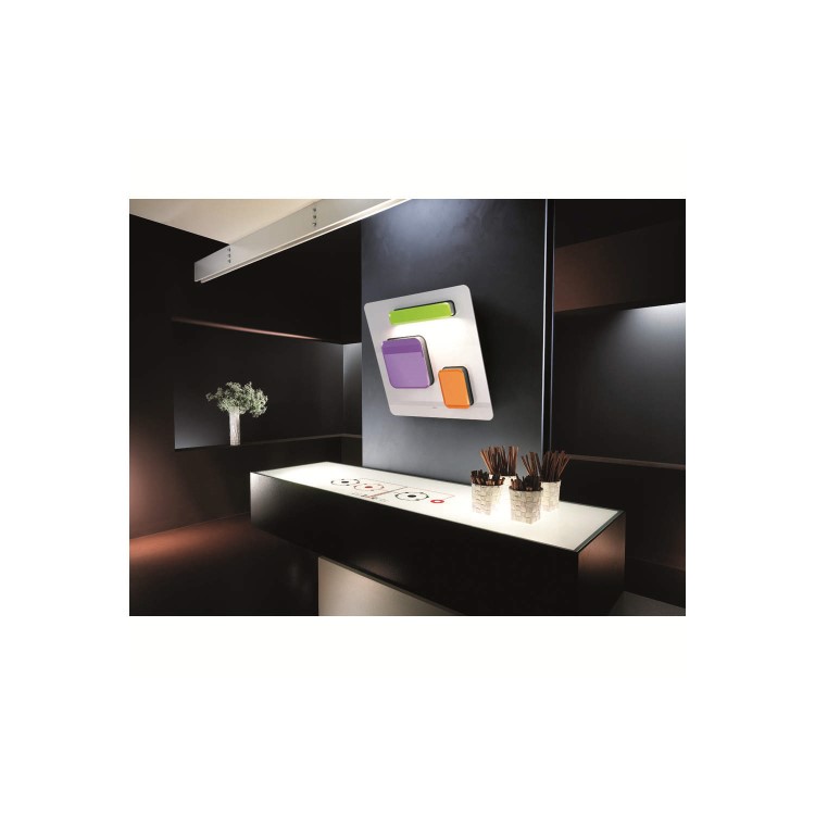 Refurbished Elica JIGSAW_COL_WH Jigsaw Angled 80cm Chimney Hood