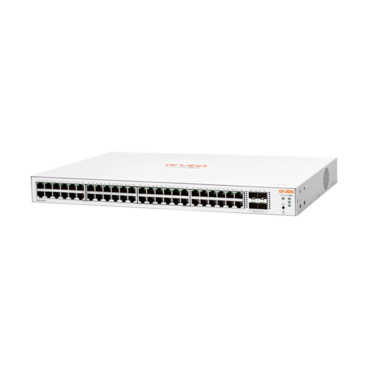 GRADE A1 - HPE Aruba Instant On 1830 48G 48-Port Gigabit - with SFP L2 Smart Managed Rack-mountable Switch 