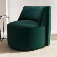Green Velvet Accent Chair - Jamie