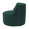 Green Velvet Accent Chair - Jamie