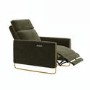 Olive Green Velvet Electric Recliner Chair with USB - Joni