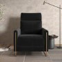 Black Velvet Electric Recliner Chair with USB - Joni