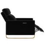 Black Velvet Electric Recliner Chair with USB - Joni