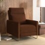 Brown Chenille Electric Recliner Chair with USB - Joni