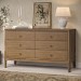 Solid Wood Chest of 6 Drawers - Josephine