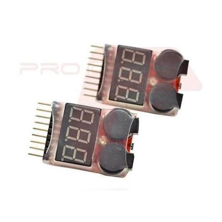 Two Drone Low Voltage Battery Alarm Buzzers For 7.4V - 29.6V 2S - 8S LiPo