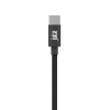 GRADE A1 - Juice 1M Braided Type-C to Type-C Cable - Black
