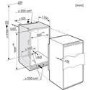 Miele K35222iD 56cm Wide Integrated In-Column Larder Fridge - White