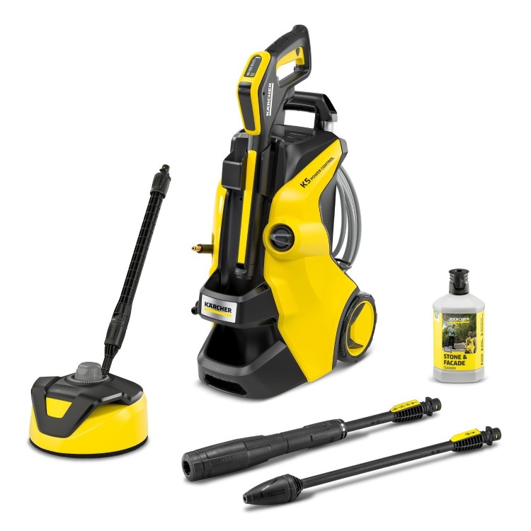 Kärcher K5 Power Control Flex Home – 145Bar Pressure Washer with App Support & PremiumFlex Hose