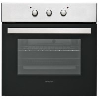 Sharp K64IX 65L Single Electric Fan Oven - Stainless Steel