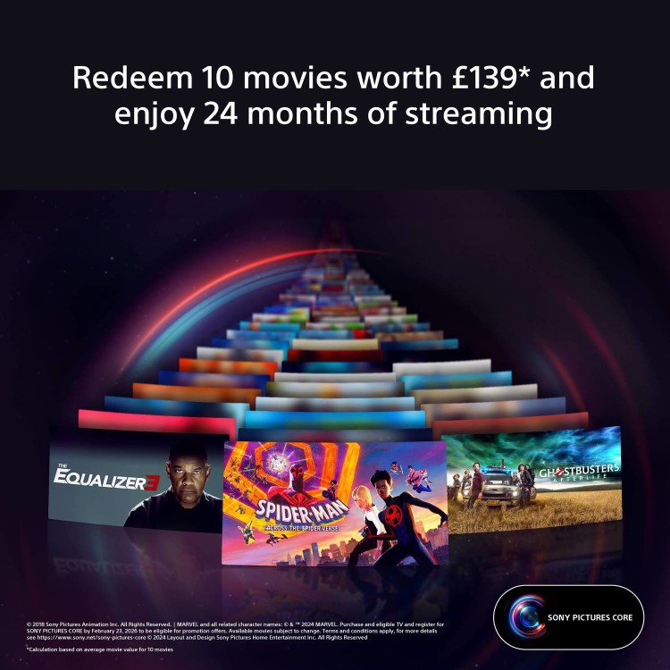 Refurbished Sony BRAVIA 7 XR70P 75" Mini LED 4K Ultra HD with HDR Freeview QLED Smart TV