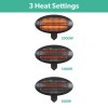 Tristar Wall Mounted Electric Patio Heater - 2kW with 3 Heat Settings