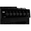 Beko 50cm Gas Cooker With Eye Level Grill - Black