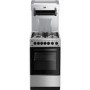 Beko KA52NES 50cm Gas Cooker with Eye Level Grill - Silver