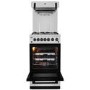 Beko KA52NES 50cm Gas Cooker with Eye Level Grill - Silver