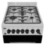 Beko KA52NES 50cm Gas Cooker with Eye Level Grill - Silver