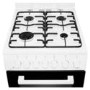Refurbished 50cm Gas Cooker With Eye Level Grill - White