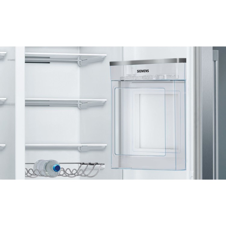 Siemens iQ500 531 Litre Side-by-Side American Fridge Freezer - Stainless Steel